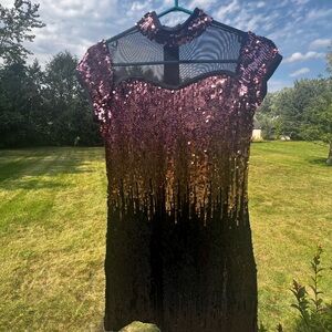 Sequin Ombre Dance Costume